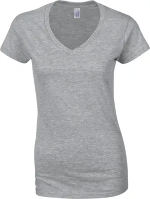 Produktbild von Gildan Softstyle® Women´s V-Neck T-Shirt