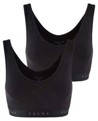 Immagine prodotto di FALKE UW Bralette in cotone ed Spandex, colore nero, taglia M