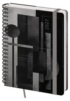 Immagine prodotto di Agenda settimanale B6, modello Twin, colore grigio (DTW433-03-27)