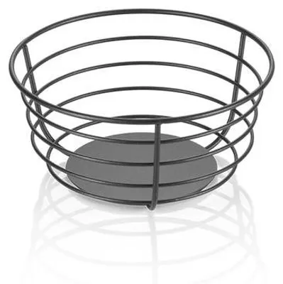 Produktbild von 6x Buffetkorb Steelnest, Ø 19 cm, Höhe 9 cm, Metall, pulverbeschichtet