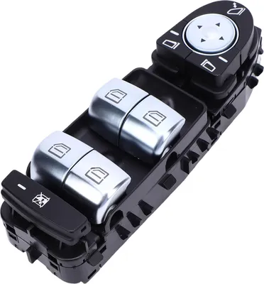 Obrázok produktu pre Spínač regulátora okien vpredu vľavo na strane vodiča, 2059056811, elektrické ovládanie, náhrada pre C300, C350e, C43, C63, GLC300