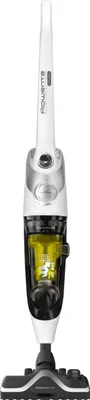 Zdjęcie produktu dla Rowenta Powerline Extreme RH8147, Pionowy odkurzacz, Bez worka, Biały, Żółty, 0,9 l, Suchy, Mikro