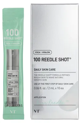Produktbild von VT Cosmetics Reedle Shot Beutel fü r 100 Sticks, 2 ml x 10 Stü ck