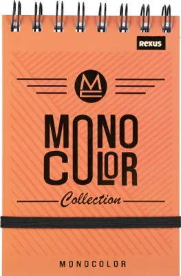 Zdjęcie produktu dla Kołonotes A6 96k.kratka zamykany na gumkę Monocolor