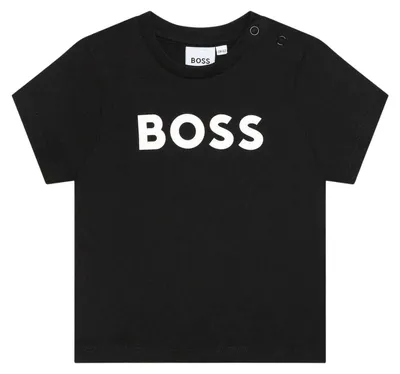 Productafbeelding van Boss - T-shirt voor baby, model GT21366 (98), kleur zwart