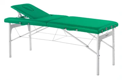 Zdjęcie produktu dla Stół zabiegowy, stół do masażu, stół składany, mobilny, wysokość 68-84 cm, kolor:59 grass