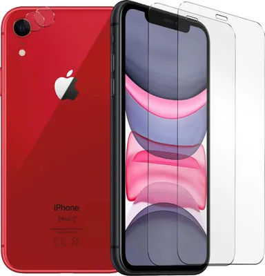 Immagine prodotto di Vetro blindato per Apple iPhone XR pellicola protettiva 2x fotocamera pellicola protettiva in vetro 2x pellicola blindata