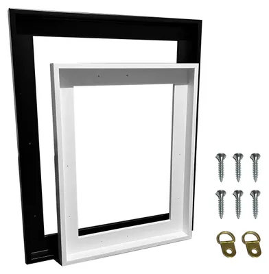 Immagine prodotto di Telaio in legno per tela, dimensioni 24x30 cm, colore bianco