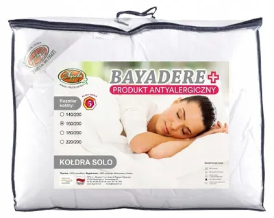Produktbild von Zbyszko I BAYADERE+ SOLO Ganzjahresdecke 160x200 cm Antiallergisch
