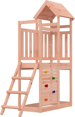 Produktbild von Spielturm Braun 110,5 x 52,5 x 214 cm Massives Douglasienholz