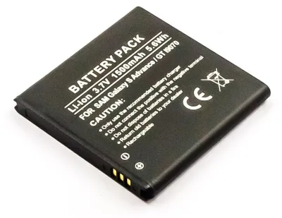 Produktbild von Ersatzakku für Samsung Galaxy S Advance (GT-I9070 / I9070P)  Li-Ion – 1500 mAh – EB535151VU