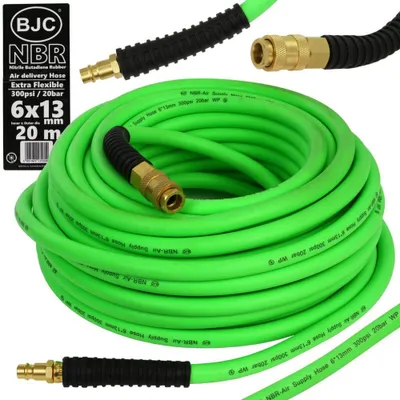 Obrázek produktu pro BJC Vzduchová hadice s rychlospojkami 20m, 20bar, 6x13mm M82080