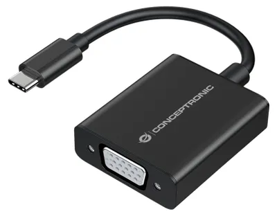 Image de CONCEPTRONIC Adapter USB-C -> VGA 1080P60Hz 0.15m