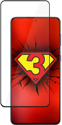 Produktbild von Hybridglas 3mk NeoGlass für Galaxy S21 5G schwarzer Rahmen