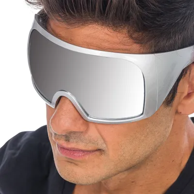 Produktbild von Brille silber mit Spiegeleffekt Karneval Fasching Party Festival