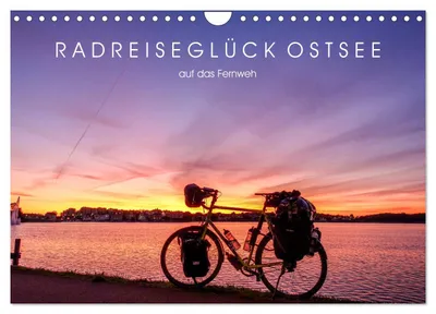 Produktbild von Radreiseglück Ostsee (Wandkalender 2027 DIN A4 quer), CALVENDO Monatskalender