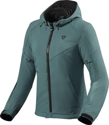 Immagine prodotto di Revit Afterburn H2O giacca da moto da donna in tessuto, verde scuro, 34
