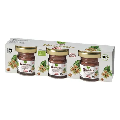 Zdjęcie produktu dla Nocciolata - Krem orzechowo-nugatowy Original Mini Trio 3x25g