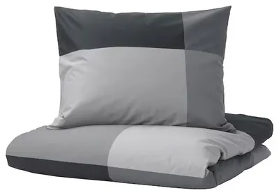 Obrázek produktu pro IKEA BRUNKRISSLA, sada povlečení, 150x200 cm, černá