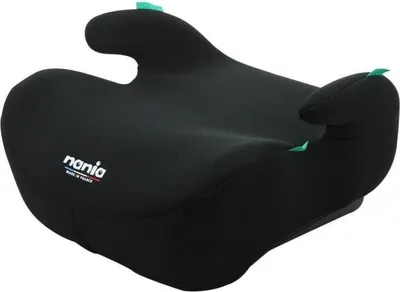 Produktbild von Sitzerhöhung i-Size NANIA Bubble Gruppe 3, 126-150 cm, Mit Gurt, Schwarz, UN R129 Norm
