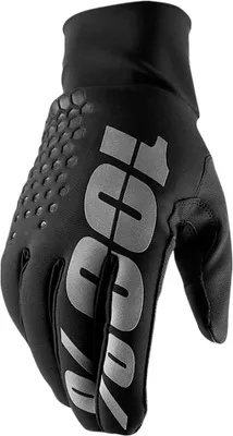 Productafbeelding van 100% Brisker handschoenen. Kleur: zwart/grijs. Maat: 2XL