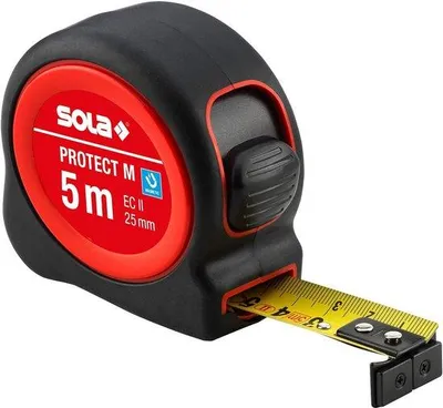 Productafbeelding van Rolbandmaat 5 Meter - Magnetische Rolmaat met Sterke Haak