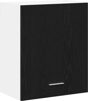 Produktbild von vidaXL Hängeschrank Lyon 2 pcs Schwarz Eichen-Optik 50 x 31 x 60 cm
