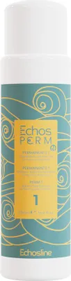 Produktbild von ECHOSLINE | Dauerwelle Lotion P1 - 500 ml - Für normales Haar - Starker Halt - Mit Kräuterextrakten
