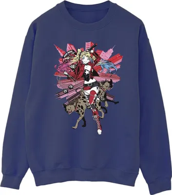 Produktbild von DC Comics - Sweatshirt für Herren BI12681 (XL) (Marineblau)