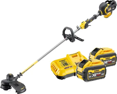 Produktbild von DeWalt DCM 571 Y2 Akku Motorsense 54 V FlexVolt 38 cm Brushless + 2x Akku 12,0 Ah + Ladegerät