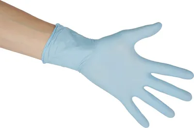 Produktbild von Kerbl Nitrilhandschuhe Allround 240 mm, 50 Stück, Größe L 153050