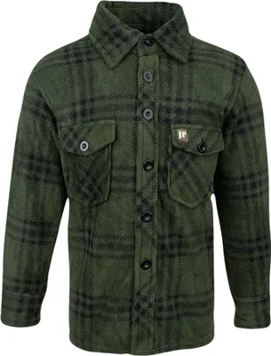 Produktbild von Jack Pyke - Hemd für Kinder, Dickes Fleece TD126 (140) (Grün)