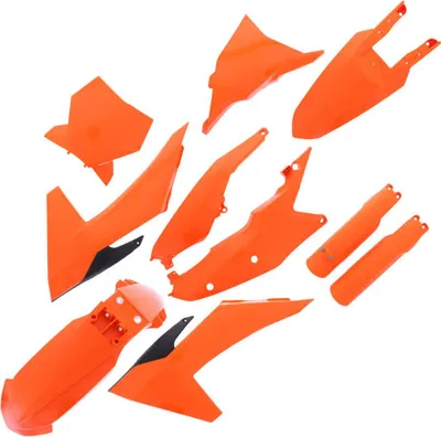Produktbild von POLISPORT 10 Verkleidungskit Orange für Ktm SX