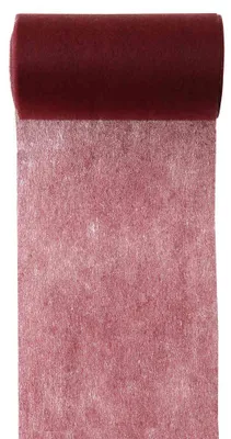 Produktbild von VLIES- BAND Uni ( Dekoband z.B.Tischband ) 10cm/10m BURGUND