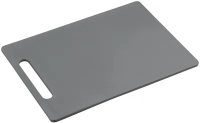 Produktbild von KESPER 32564 Schneidebrett aus PP-Kunststoff, grau, 37 x 25 x 0,8 cm