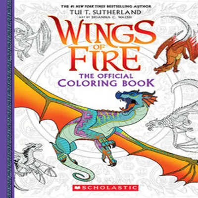 Zdjęcie produktu dla Official Wings of Fire Coloring Book
