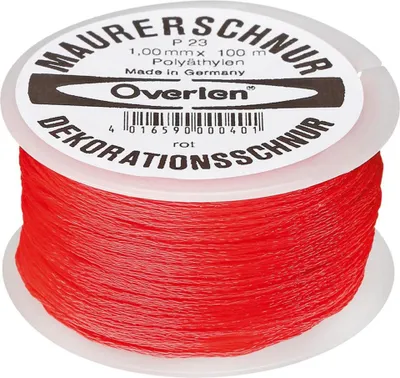 Produktbild von Overmann Maurerschnur PE 1,0 mm 100 m rot