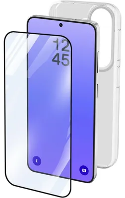 Produktbild von Cellularline Protection Kit - Galaxy A37, Cover, Samsung, Samsung Galaxy A37, 17 cm (6.7"), Transparent