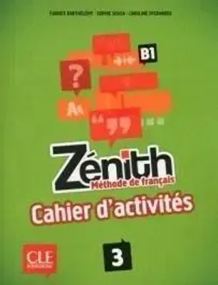 Produktbild von Zénith 3: cahier d'exercices