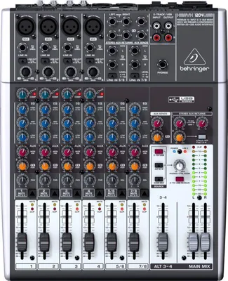 Obrázok produktu pre Behringer Xenyx 1204USB Audio-Mixer 12 Kanäle Grau