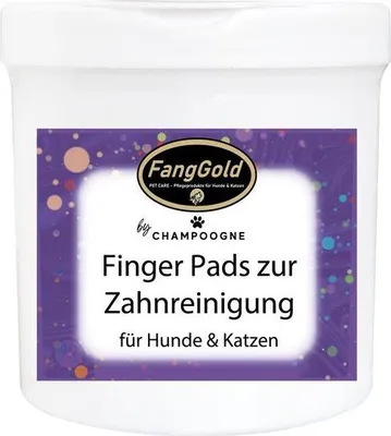 Produktbild von FangGold by CHAMPOOGNE Finger-Pads zur Zahnreinigung 40 Stück