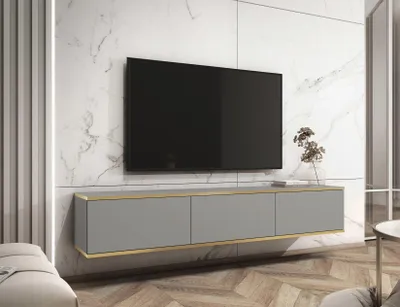 Productafbeelding van AX LIVING TV-kast Orkis, 175 cm. Modern en functioneel, grijs