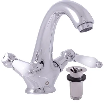 Immagine prodotto di Slezák-RAV Miscelatore per lavabo Slezák RAV Morava Retro MK529 Colore: cromo, Dimensione: 1/2''