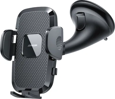 Immagine prodotto di Supporto per cellulare Joyroom a 360° con ventosa per parabrezza e cruscotto - Nero