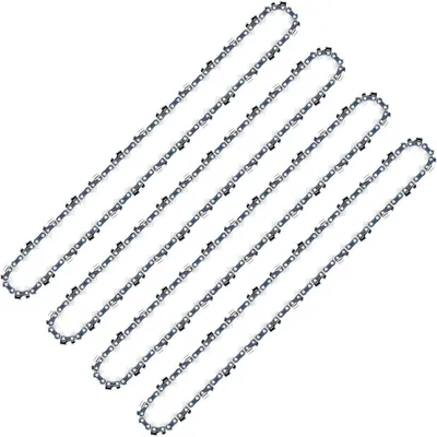 Immagine prodotto di Catena per motosega, 4 pezzi, 35 cm, passo 3/8"LP, spessore 1,1 mm, 50 maglie, catena professionale per motosega