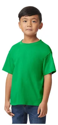 Productafbeelding van Gildan - "Softstyle" T-shirt voor kinderen, model FK2500 (maat L) (Iersgroen)