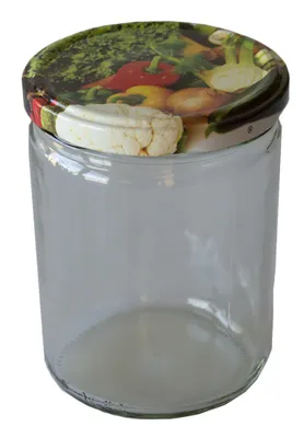 Zdjęcie produktu dla Szklany zestaw 440 ml TWIST 82 + pokrywka (8 sztuk)