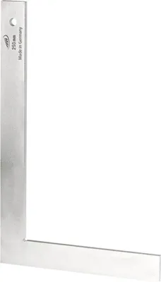 Immagine prodotto di HELIOS PREISSER Schlosserwinkel 200x130mm ohne Anschlag verzinkt 0375410 Engineers square without stop 200 x 130 mm 90 °