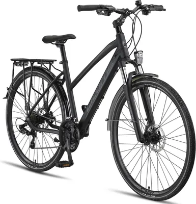 Produktbild von Licorne Bike Premium Touring Trekking Bike in 28 Zoll - Fahrrad für Jungen, Mädchen, Damen und Herren - 21 Gang-Schaltung - Mountainbike - Crossbike