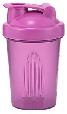Produktbild von Leichtes 400 ml Shaker-Glas mit Mixer-Blender - Ideal für Eiweißpulver, Smoothies und mehr